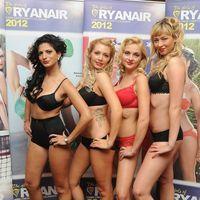 Ryanair boss Michael O Leary strip off at the launch of Ryanair 2012 calendar | Picture 115389